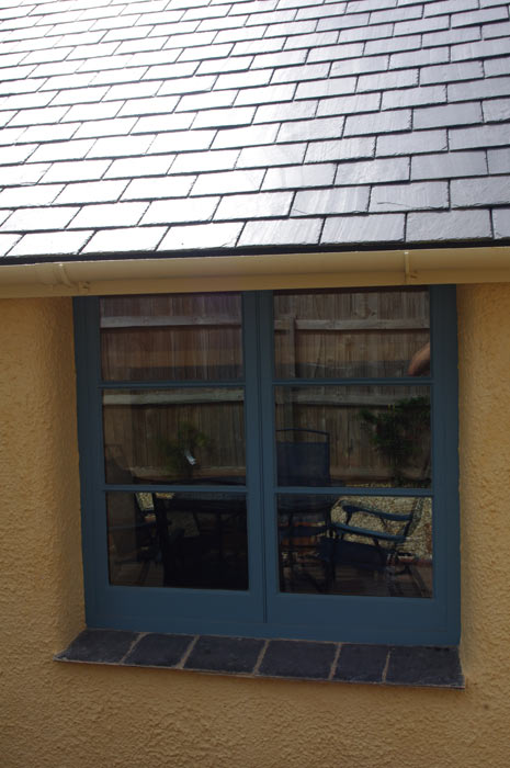 Window detailing after renovation