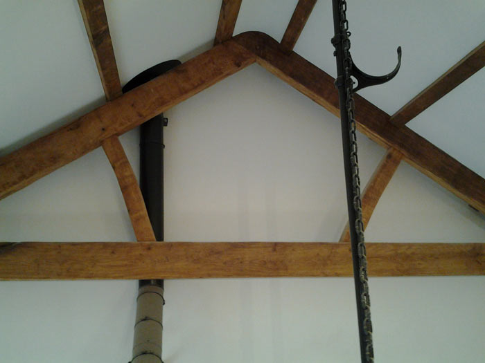 Oak truss