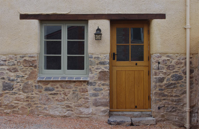 Back door after renovation