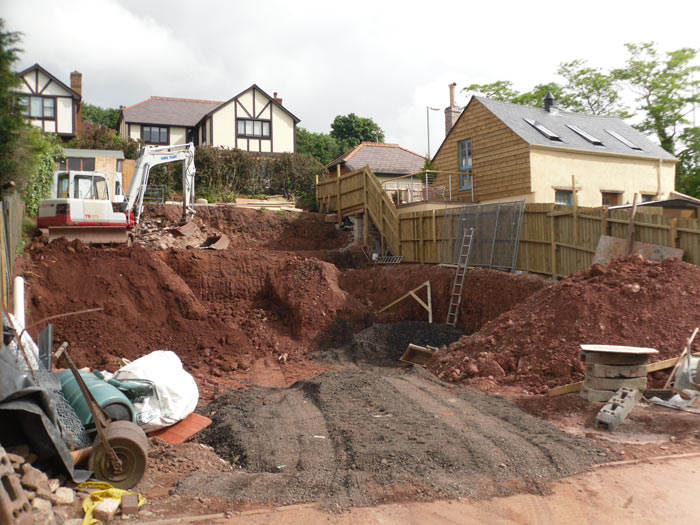 Site preparation for new build