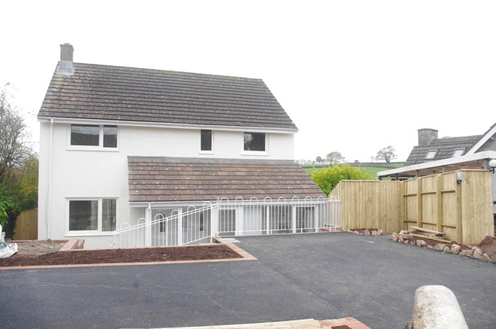 Front of property after renovation